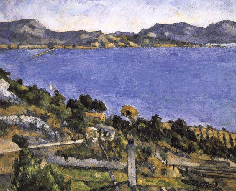Paul Cezanne Marseilles Bay France oil painting art